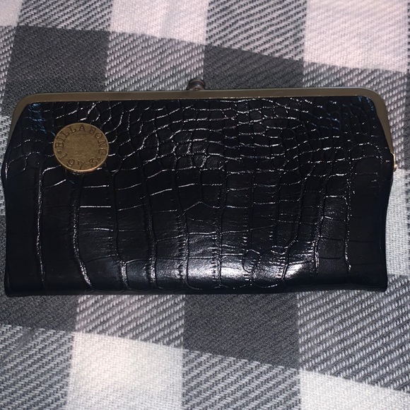 None Handbags - Double kiss lock clutch / wallet